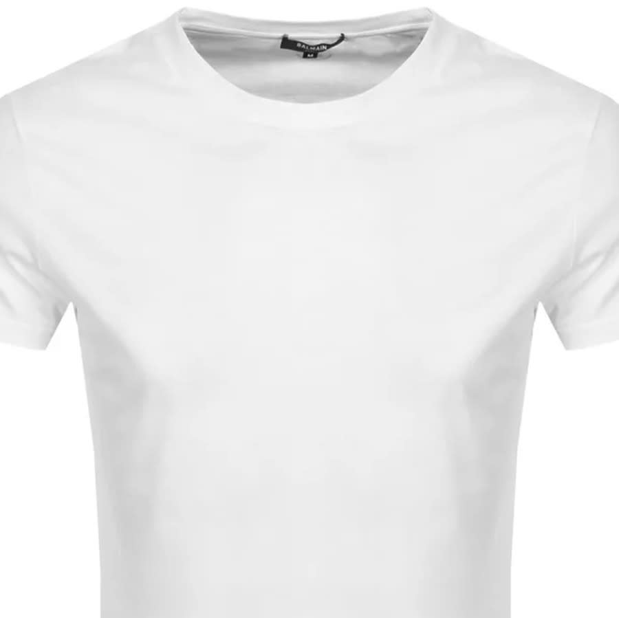 Alternative Image for ProductBalmain Logo T Shirt White2
